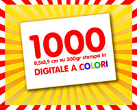 1000 Biglietti da visita STANDARD Offerta